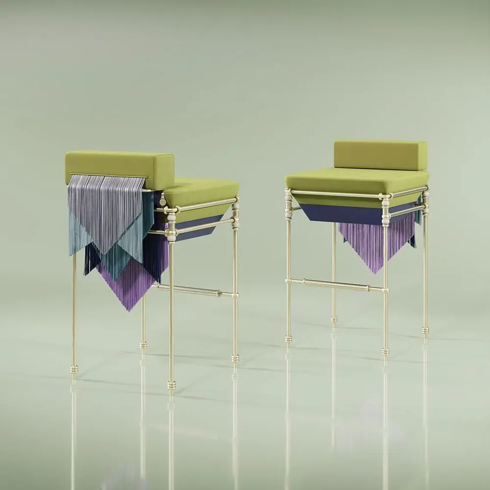 Chairs - Seraphine Bar Chair - OTTIU