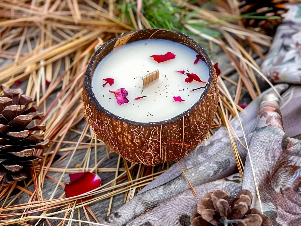 Candles - Candle that becomes a Cherry Blossom plant - LUMINANTE