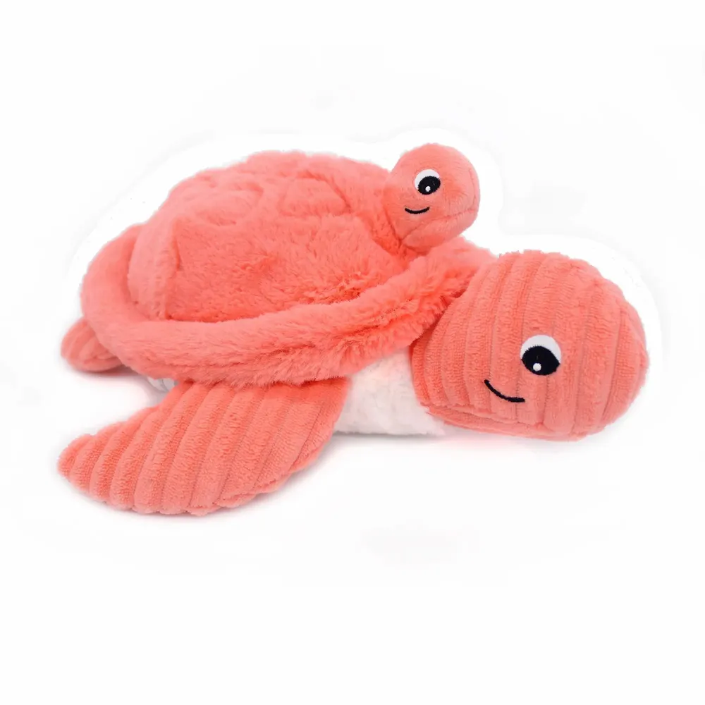 Peluches - TORTUE SAUVENOU ET SON BEBE MENTHE - LES PTIPOTOS - DEGLINGOS
