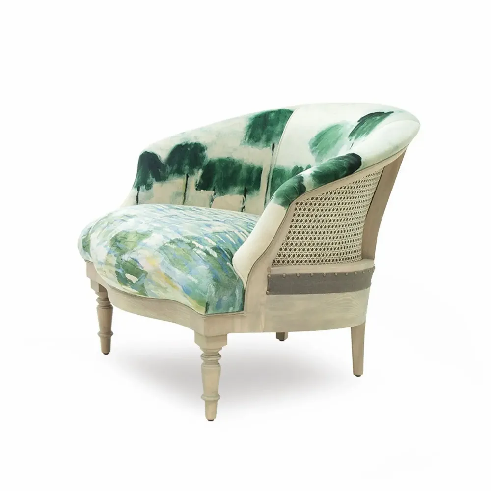 Chairs for hospitalities & contracts - Cotton Essence Maison Lévy|Little Armchair - CREARTE COLLECTIONS