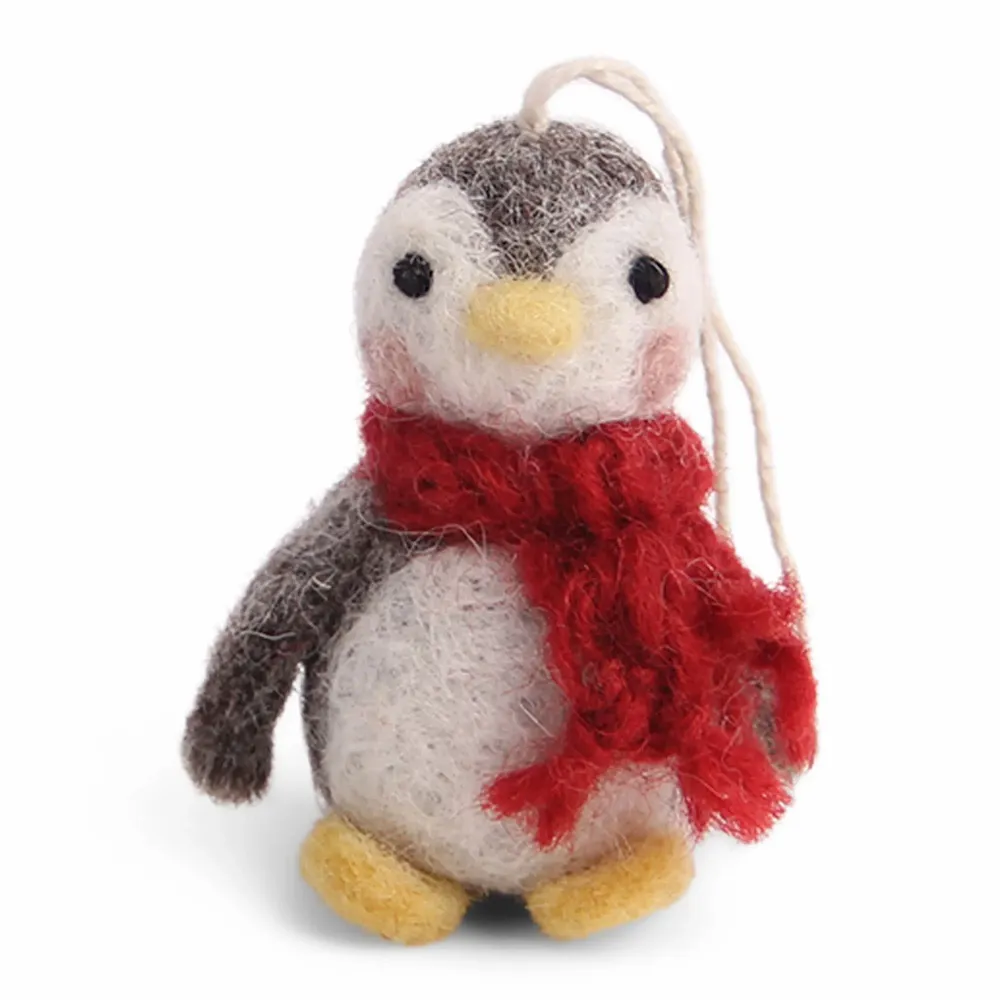 Christmas garlands and baubles - Baby Penguin Classic - set of 3 - GRY & SIF