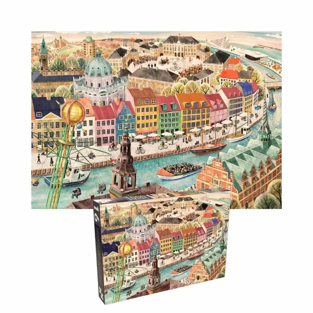 Gifts - PARIS Jigsaw Puzzle with 1000 and 2000 pieces by Penny Puzzle - PENNY PUZZLE