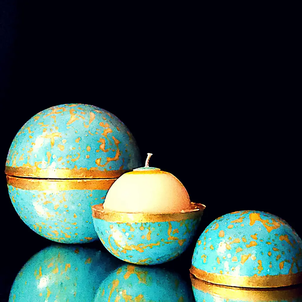 Gifts - Bougie Globe Bollywood au Jasmin - PONPON CURIOSITAS