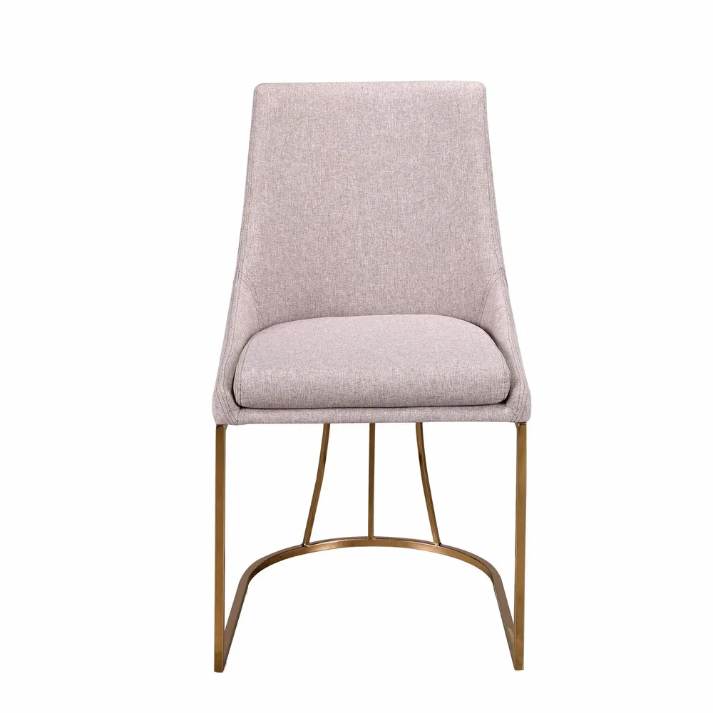Chairs - Grey fabric chair - ANGEL CERDÁ