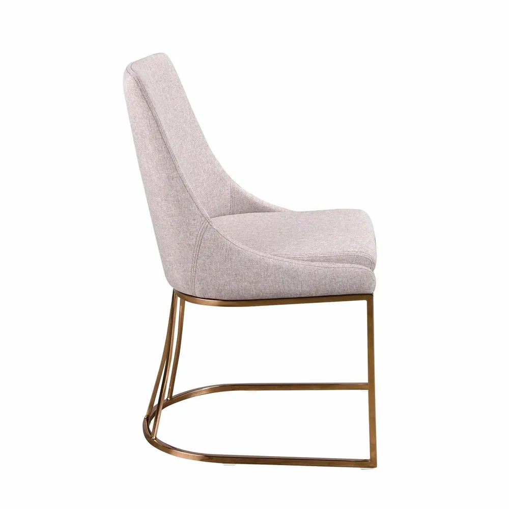 Chairs - Grey fabric chair - ANGEL CERDÁ