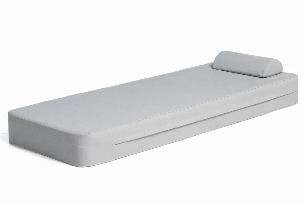 Transats - Poolbed Gris Perle | PoolBed COZIP| 180x70xh18 cm - COZIP