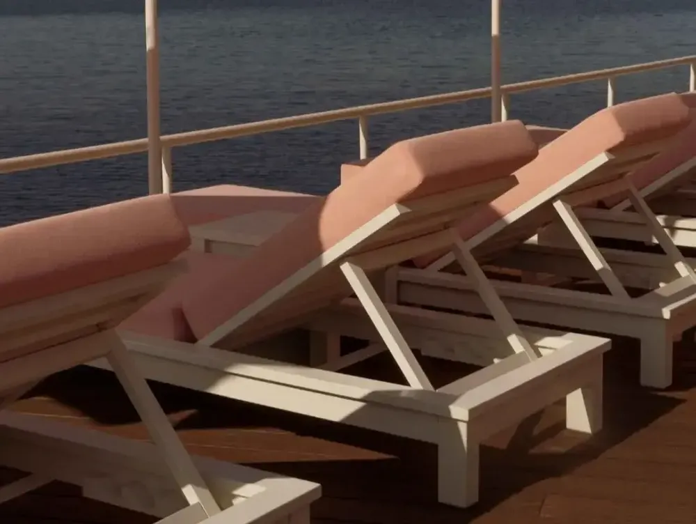 Deck chairs - Pink Barbie | COZIP Beach Mattress | 180x60xh10 cm - COZIP