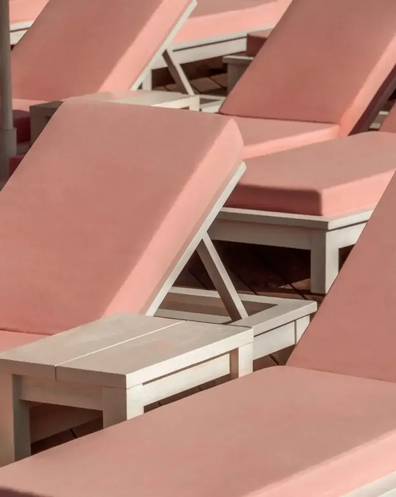 Deck chairs - Pink Barbie | COZIP Beach Mattress | 180x60xh10 cm - COZIP