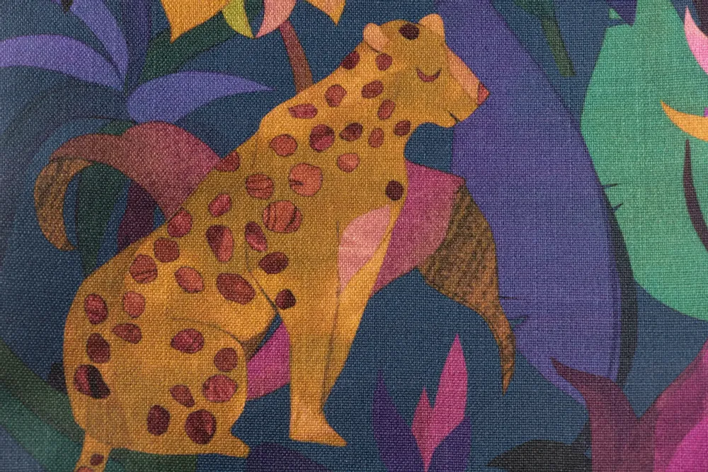 Accessoires de déco extérieure - Coussin d'extérieur JUNGLE | Tissu de créateur - COZIP