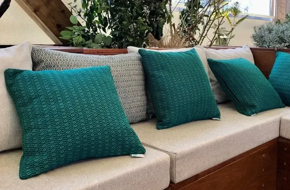 Accessoires de déco extérieure - Coussin d'extérieur Cozip PERCHOIR | Tissu Elitis - COZIP