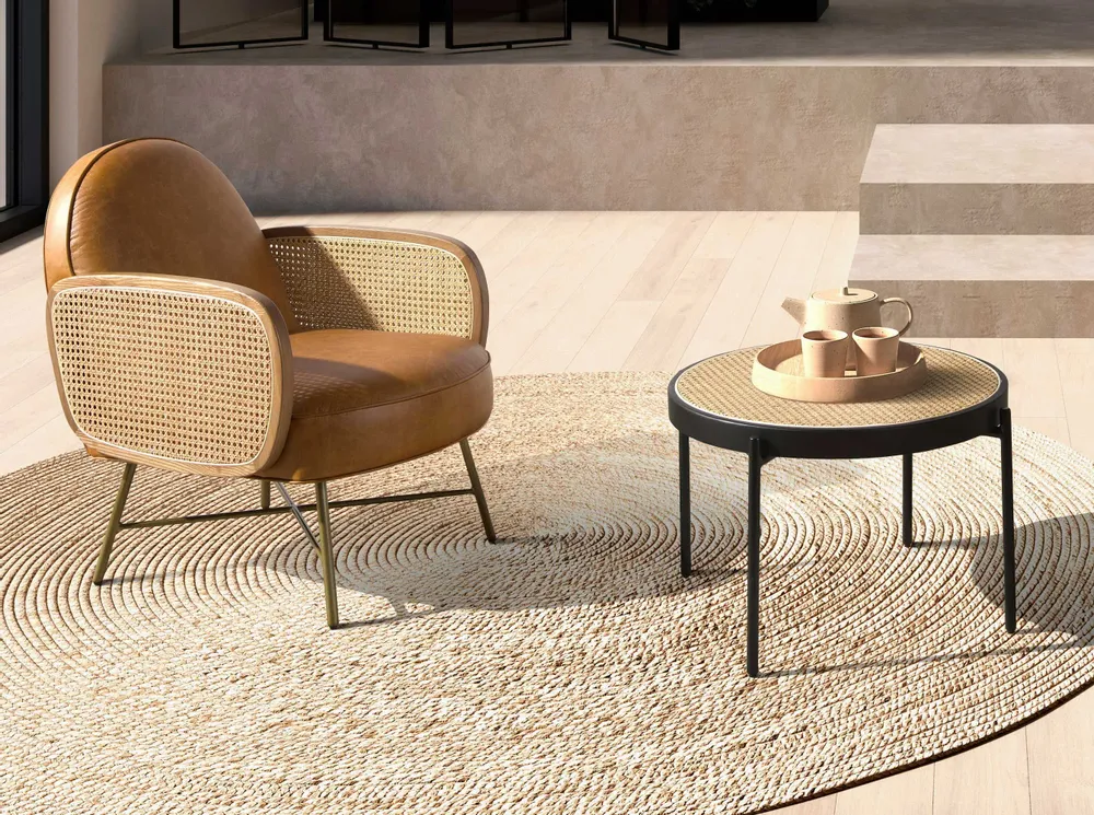 Armchairs - Brown leather armchair - ANGEL CERDÁ