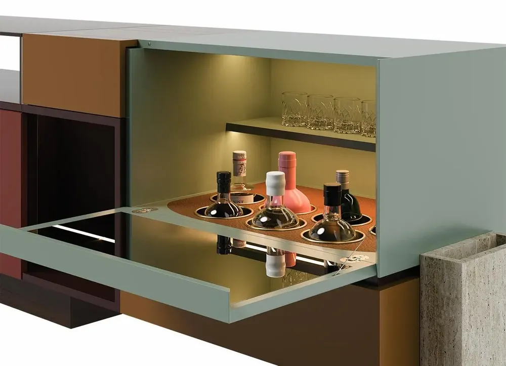 Sideboards - Modular Sideboard - MALABAR