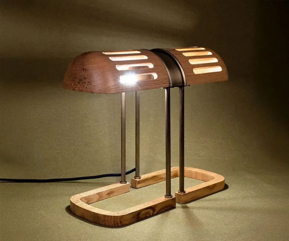 Table lamps - Turing Table Lamp - WOOD TAILORS CLUB