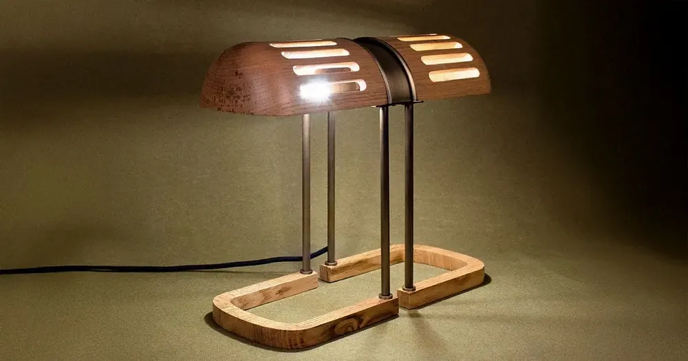 Table lamps - Turing Table Lamp - WOOD TAILORS CLUB
