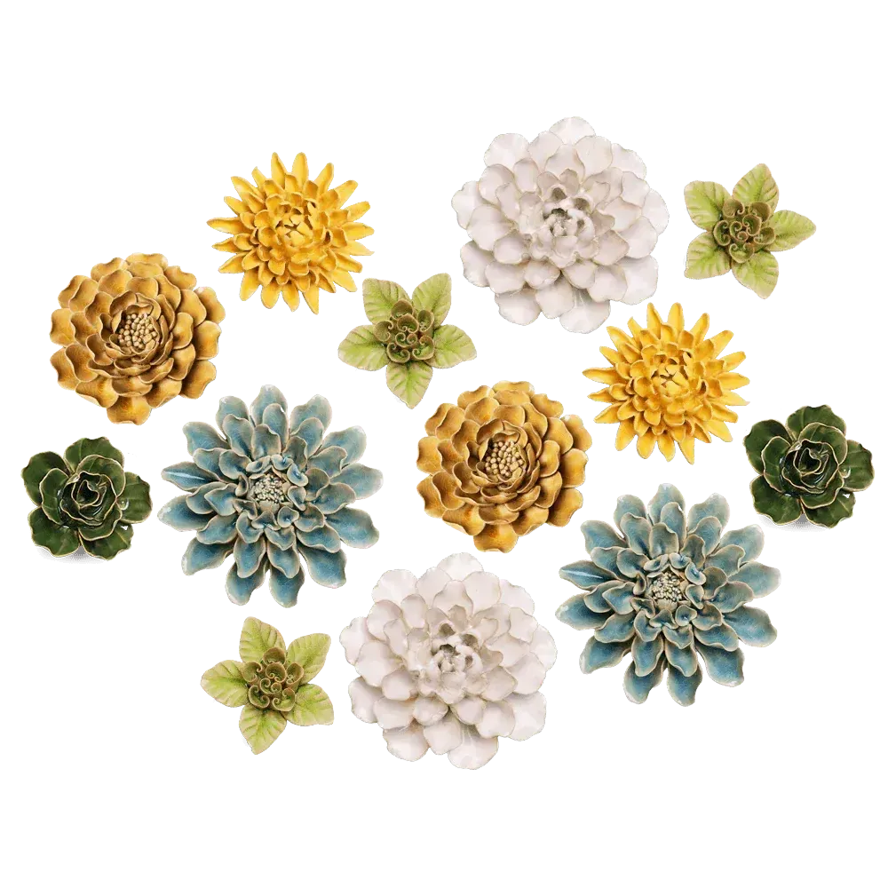 Céramique - Collection de jardins anglais à fleurs en céramique - CHIVE