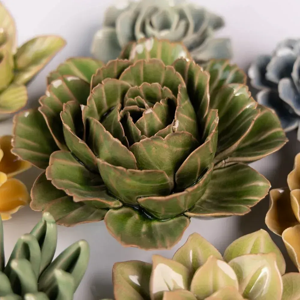 Céramique - Collection de jardins anglais à fleurs en céramique - CHIVE