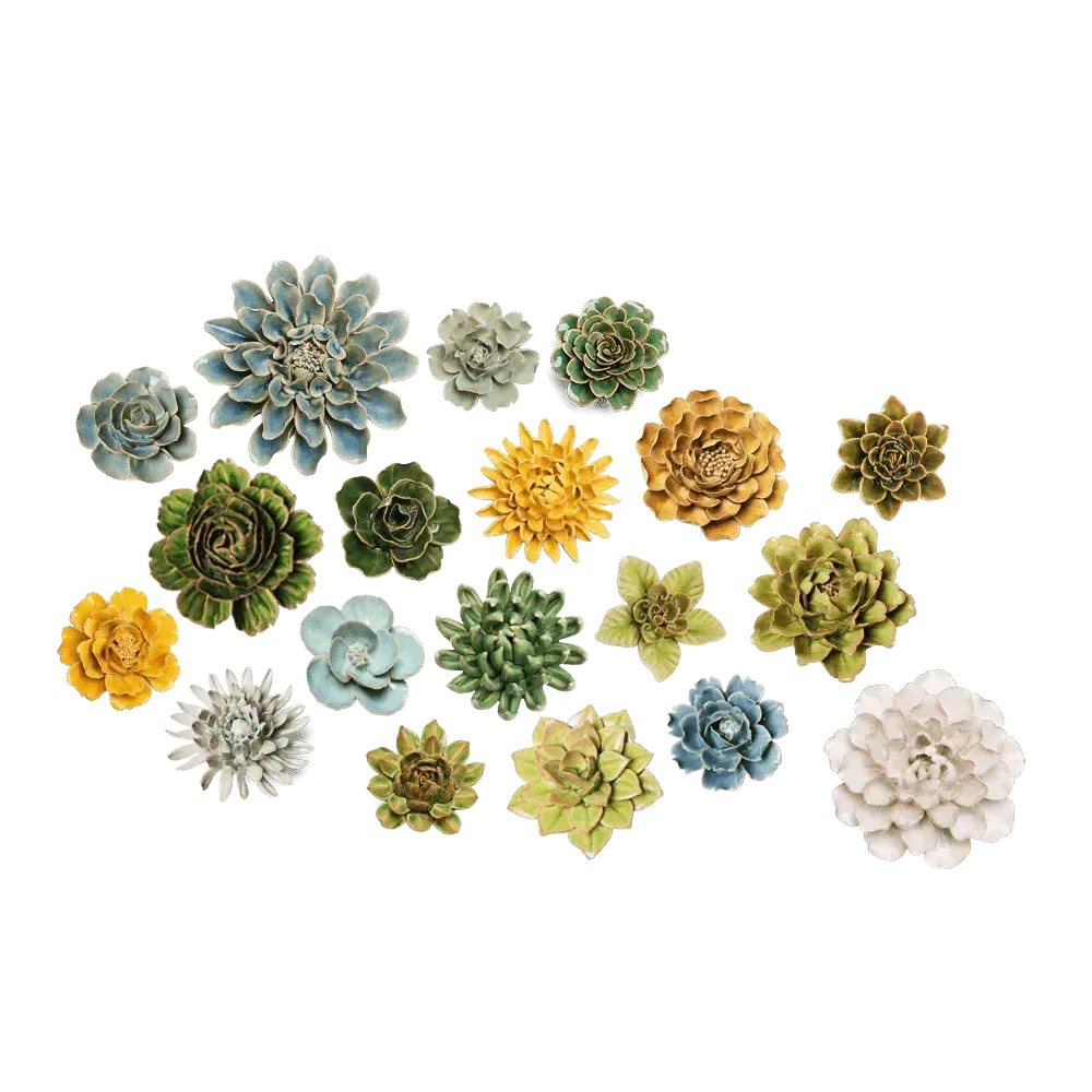 Céramique - Collection de jardins anglais à fleurs en céramique - CHIVE