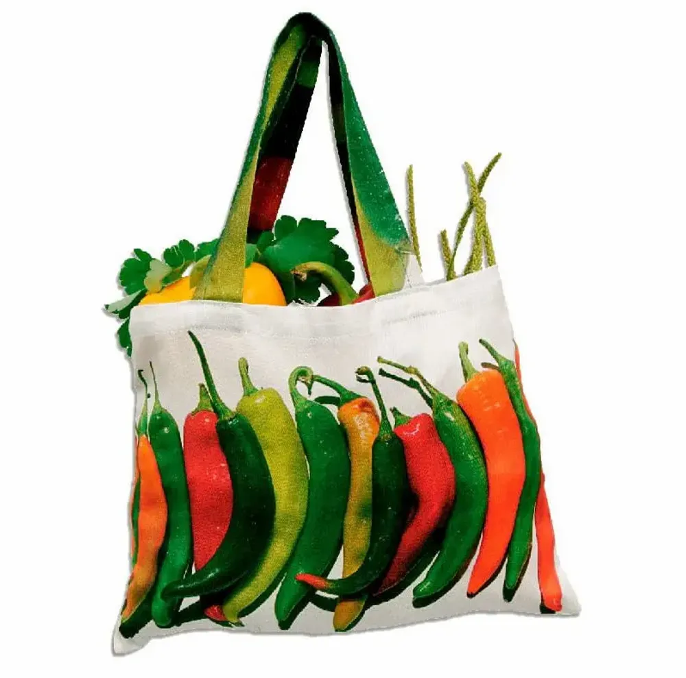 Sacs et cabas - Sac de course - Sac à Radis - Sac à Piments - MARON BOUILLIE