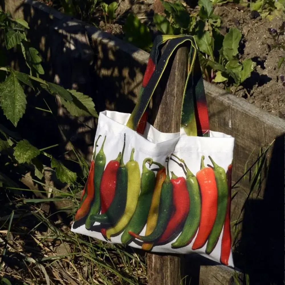 Sacs et cabas - Sac de course - Sac à Radis - Sac à Piments - MARON BOUILLIE