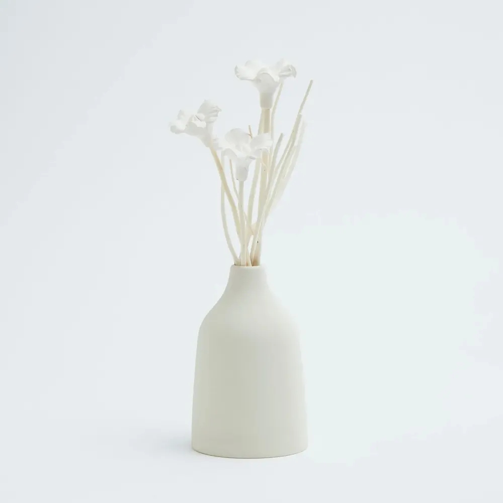 Floral decoration - Home fragrance diffuser vase, Aromatic diffuser in ceramic with sticks - ANOQ