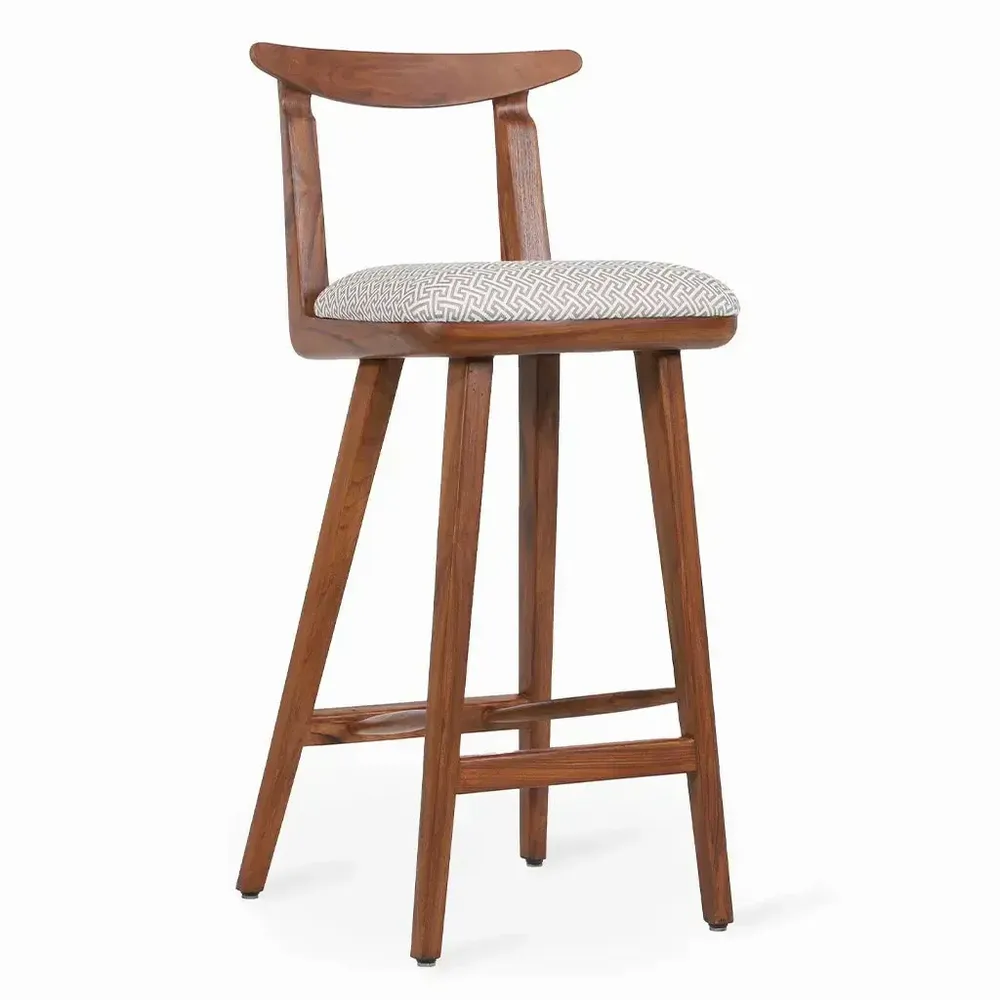 Chaises - Oriq - Chaise haute / de bar en teck - ALANKARAM