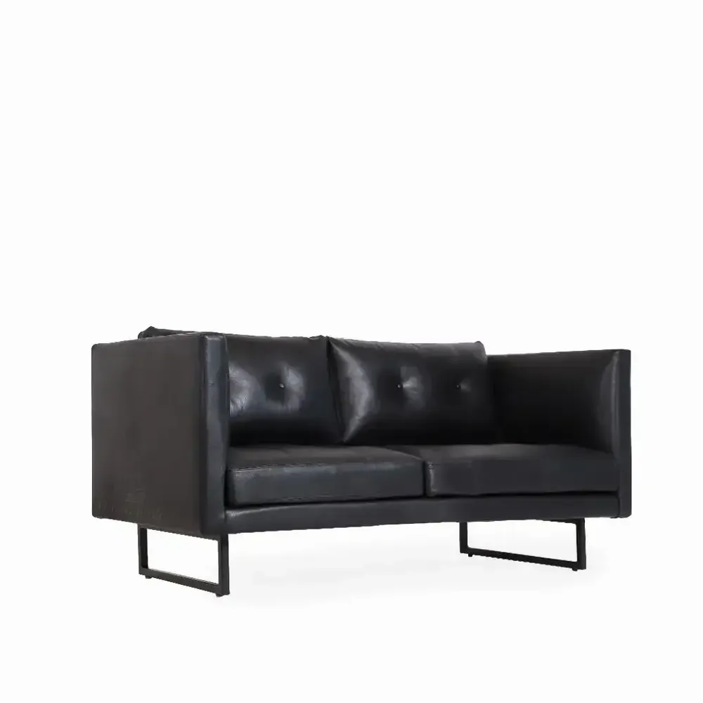 Sofas - Giza Two Seater Soildwood Sofa - ALANKARAM