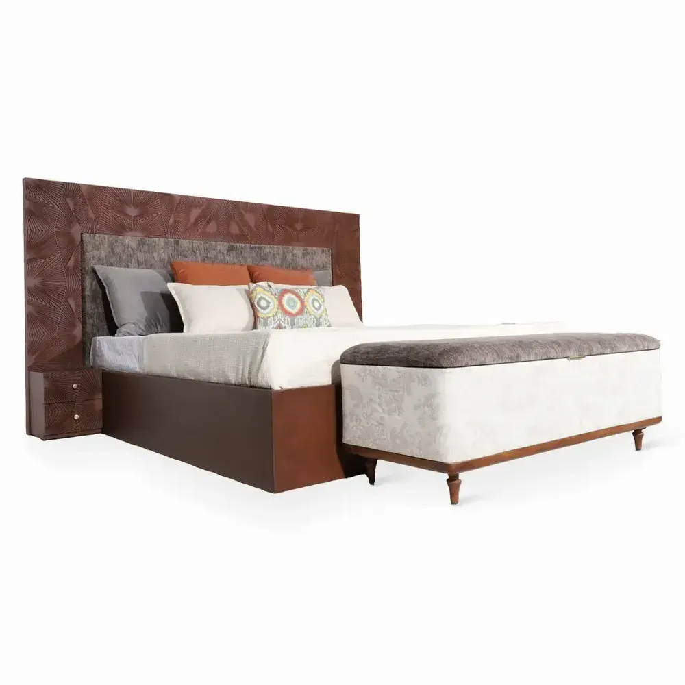 Beds - Stari - Solidwood Bed - ALANKARAM