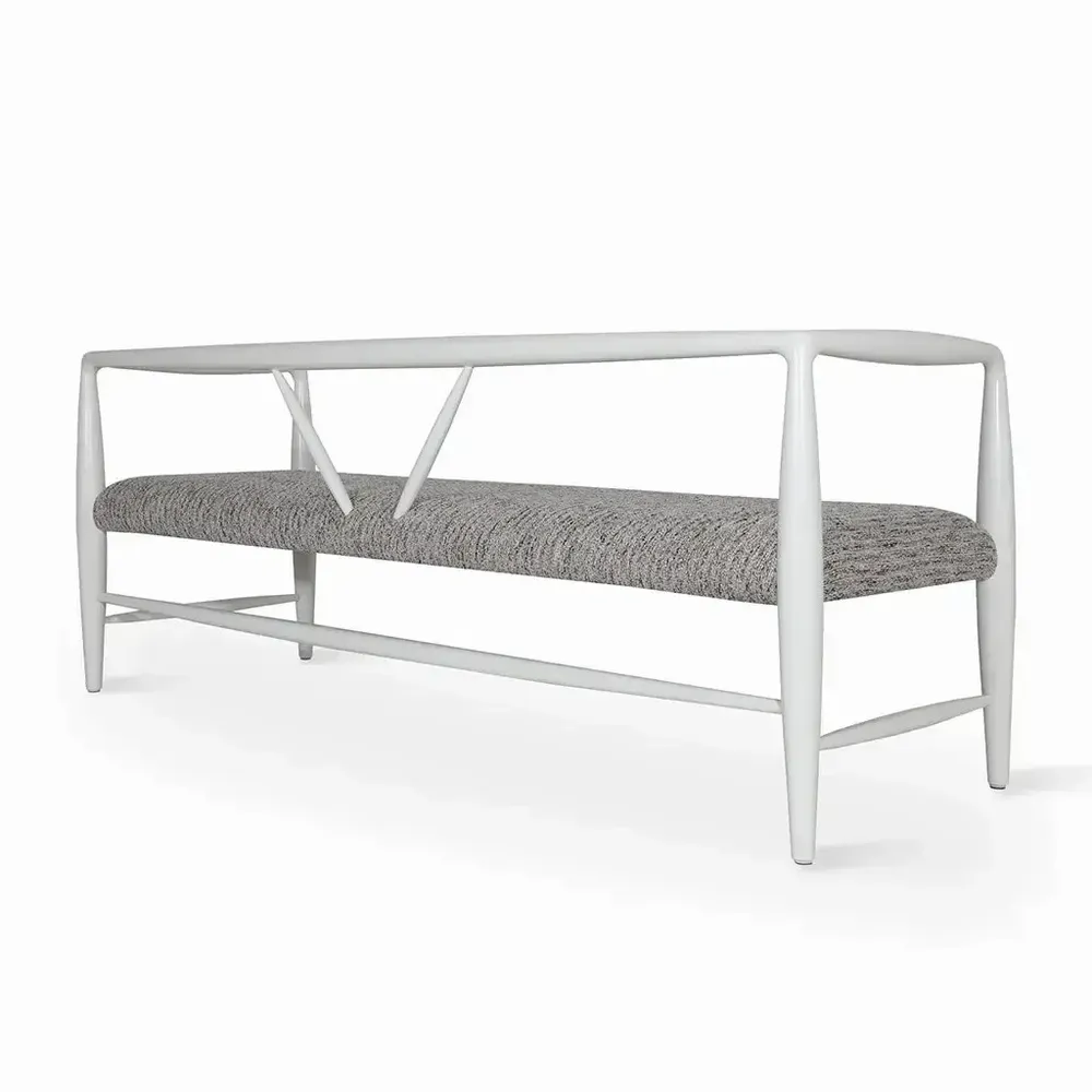 Bancs - Banc trois places en bois massif Bangku - ALANKARAM