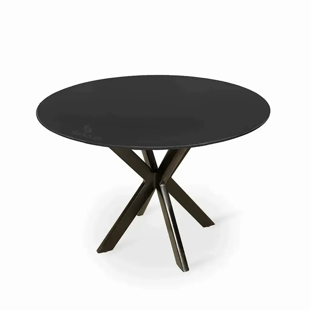 Bureaux - Korsa - Table de bureau ouverte avec plateau en stratifié - ALANKARAM