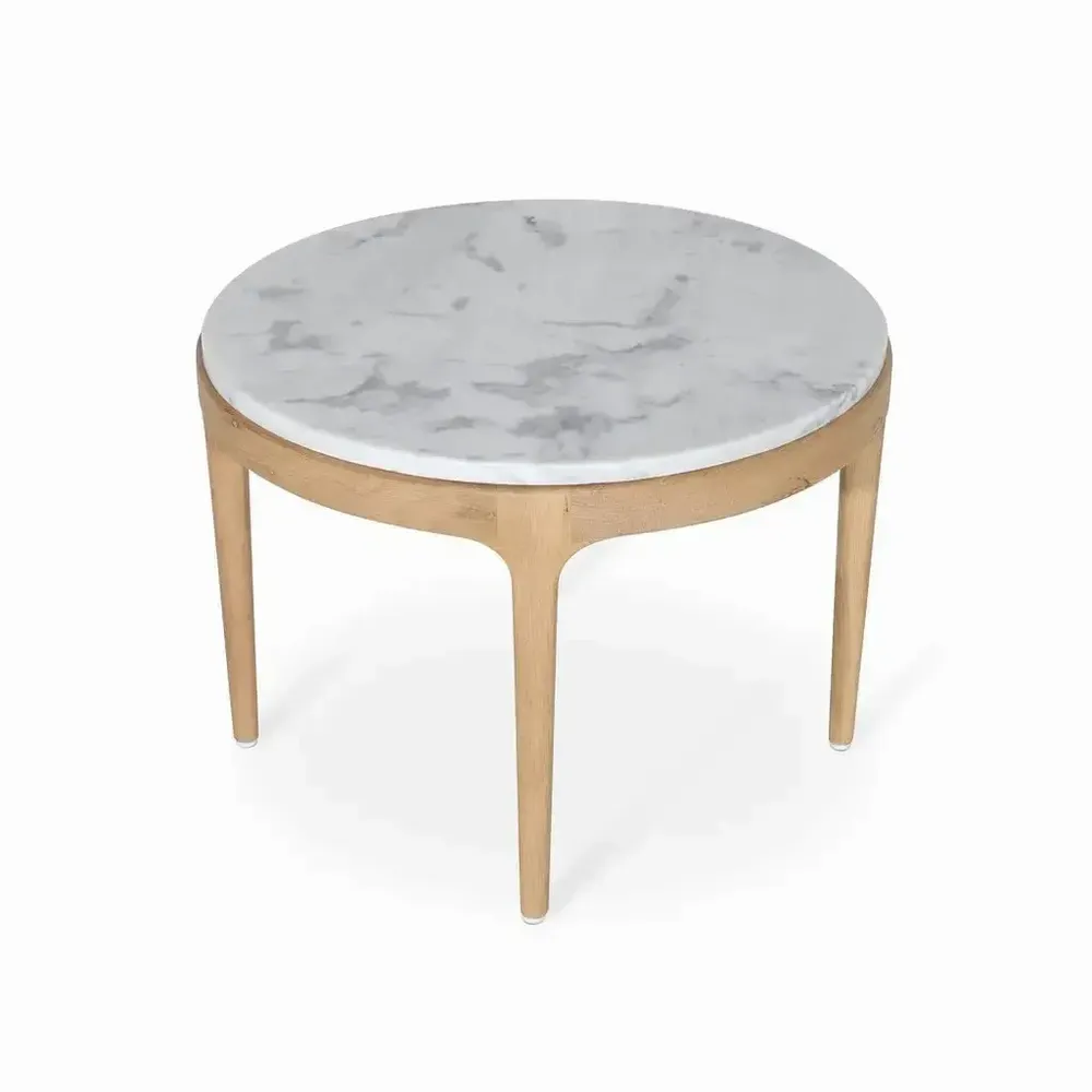 Autres tables  - Ikhola - Table d'appoint en bois massif - ALANKARAM