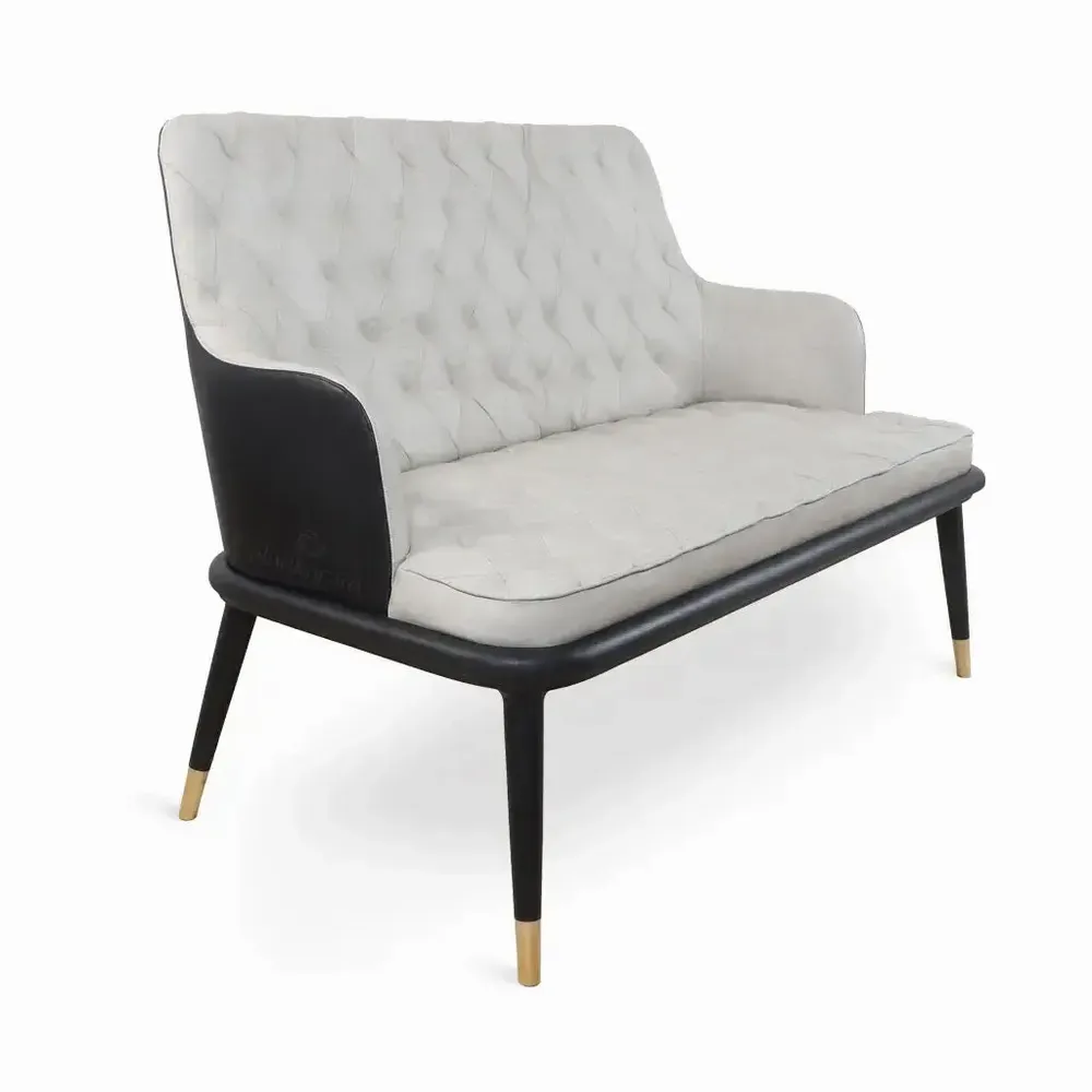 Sofas - Doko - Two Seater Solidwood Sofa - ALANKARAM