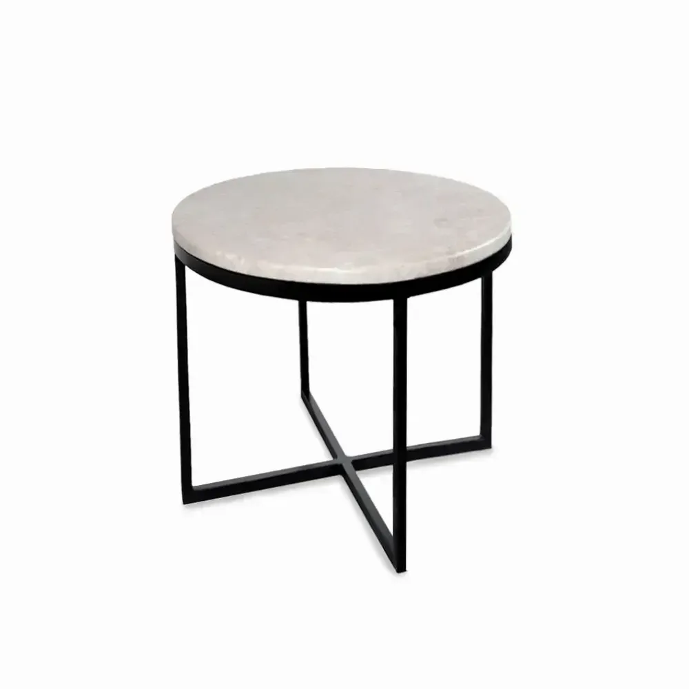 Other tables - Kriz - Metal Side Table - ALANKARAM