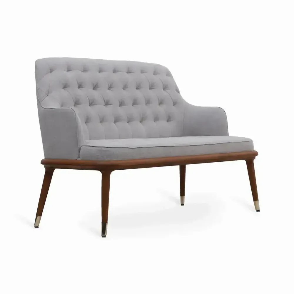 Canapés - Doko - Canapé deux places en teck - ALANKARAM