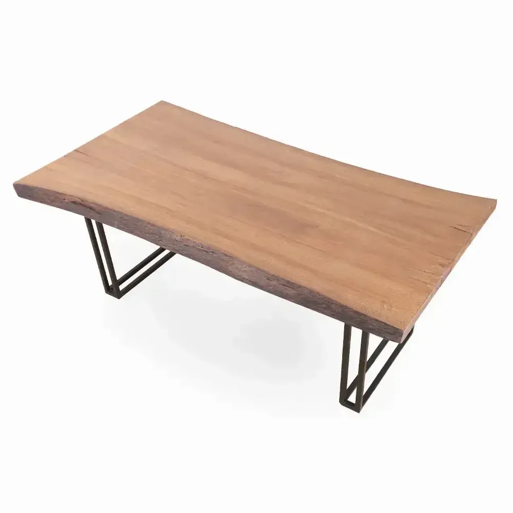 Dining Tables - Dogal - Metal Legs Dining/ Cafe Table - ALANKARAM