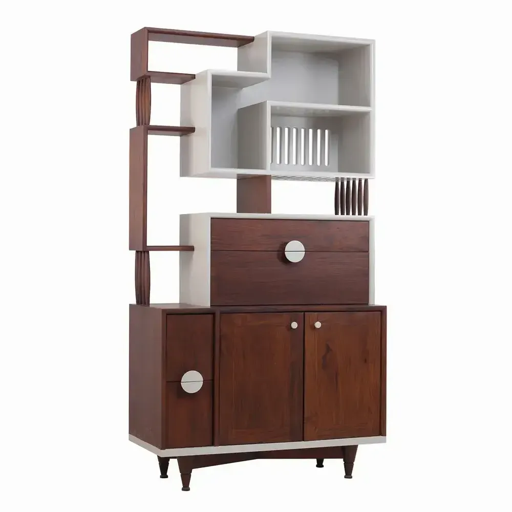 Cutlery set - Aasad Teakwood Cutlery Unit - ALANKARAM