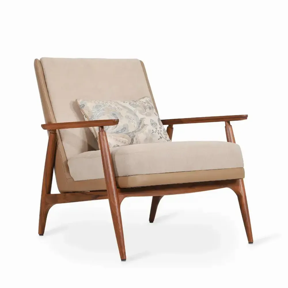 Chaises - Aronui - Fauteuil en teck - ALANKARAM