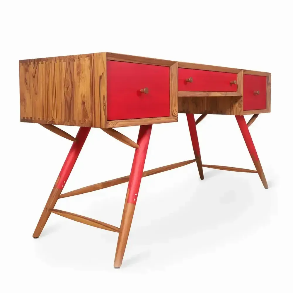 Other tables - Ashri - Teakwood Study Table - ALANKARAM