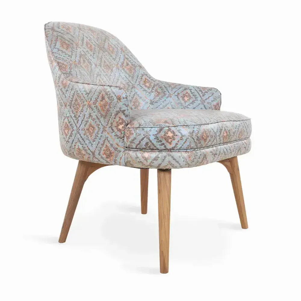 Chairs - Aula - Teakwood Lounge chair - ALANKARAM