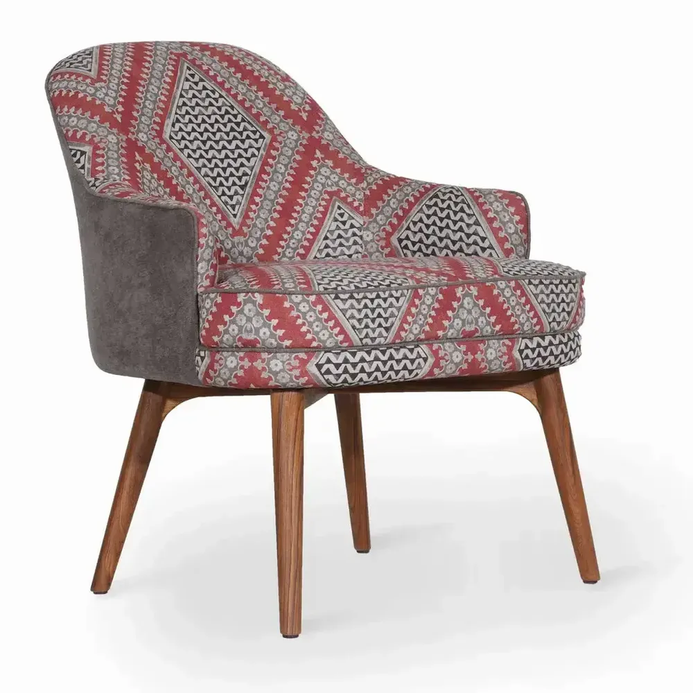 Chairs - Aula - Teakwood Lounge chair - ALANKARAM