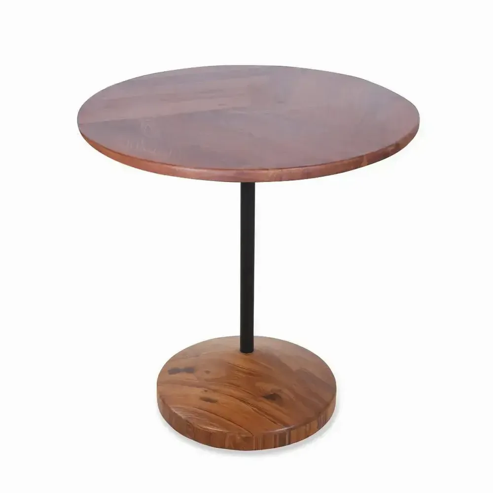 Desks - Circulo - Teakwood Base Open office Table - ALANKARAM