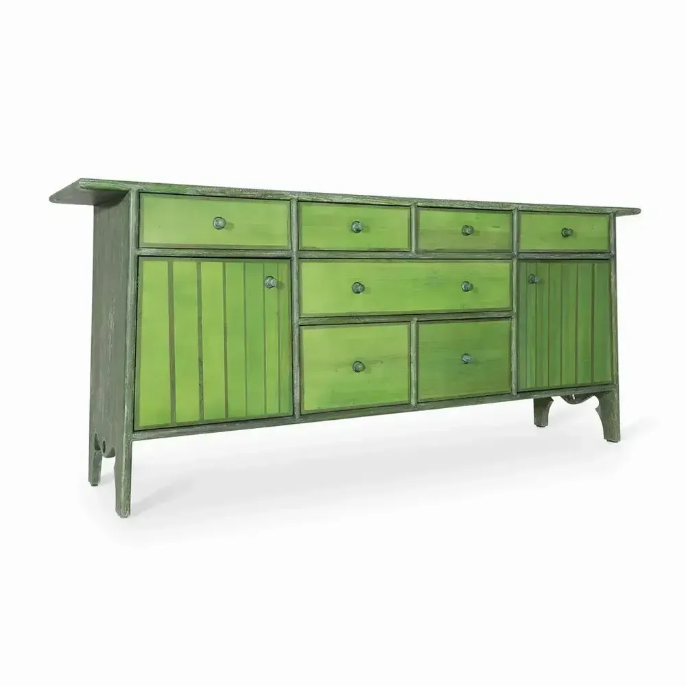 Wardrobe - Coberts Teakwood Storage Cabinet - ALANKARAM