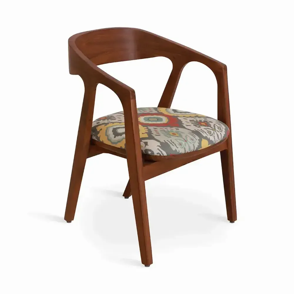 Chairs - Ince - Solidwood Dining Chair - ALANKARAM