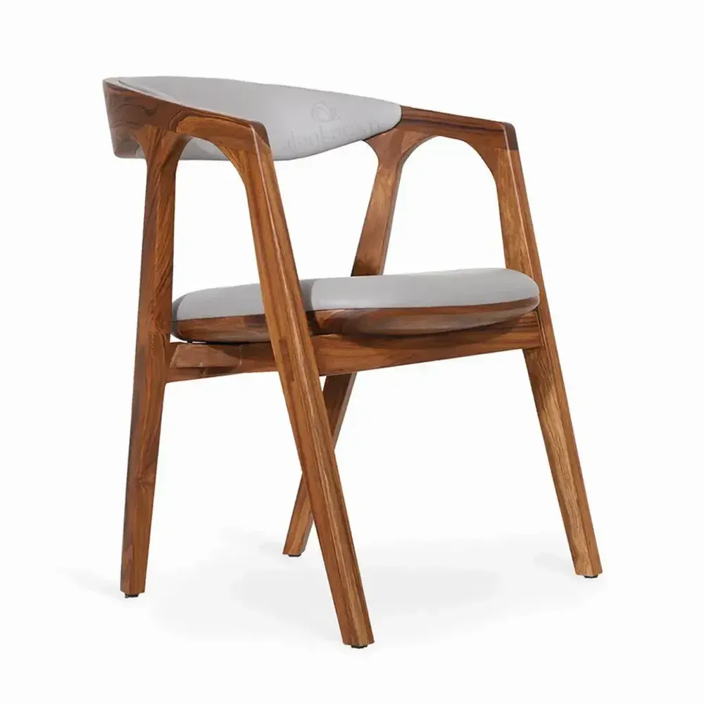 Chaises - Ince - Chaise de salle à manger en teck - ALANKARAM