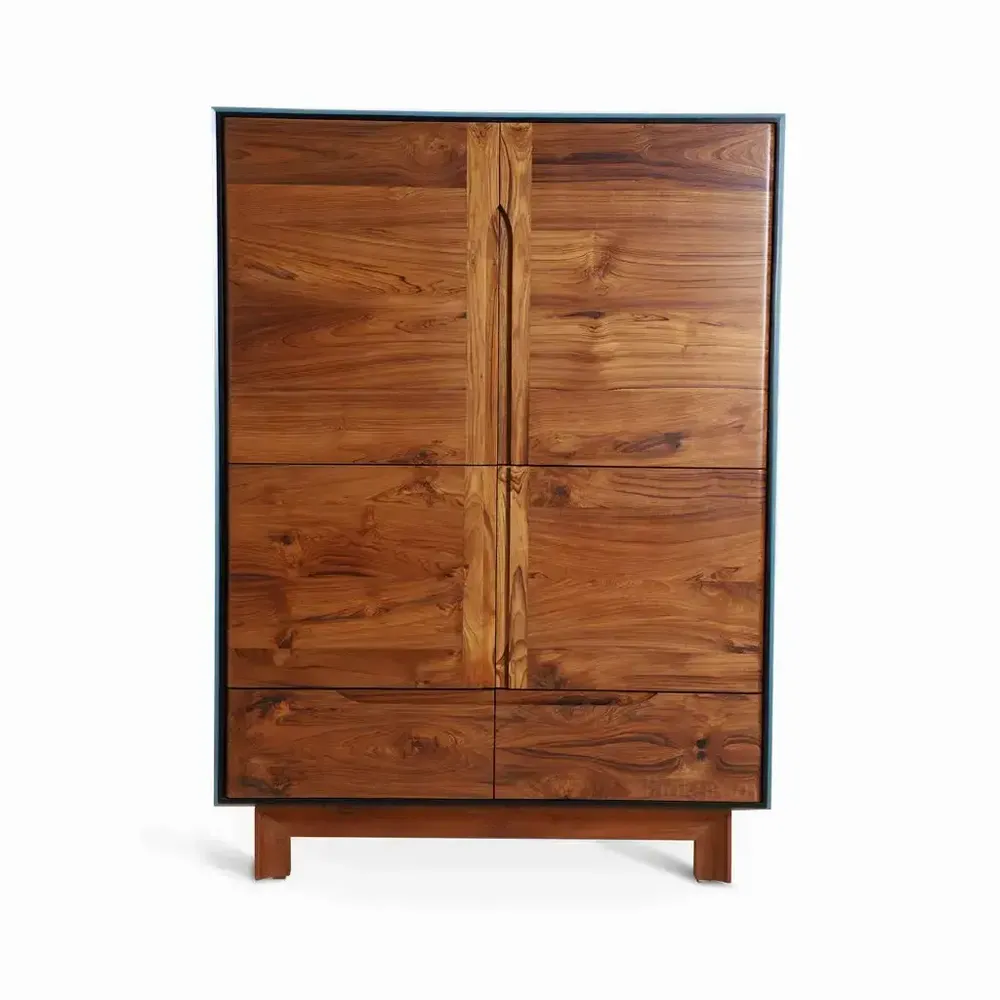 Wardrobe - Itiiti - Teakwood Wardrobe - ALANKARAM