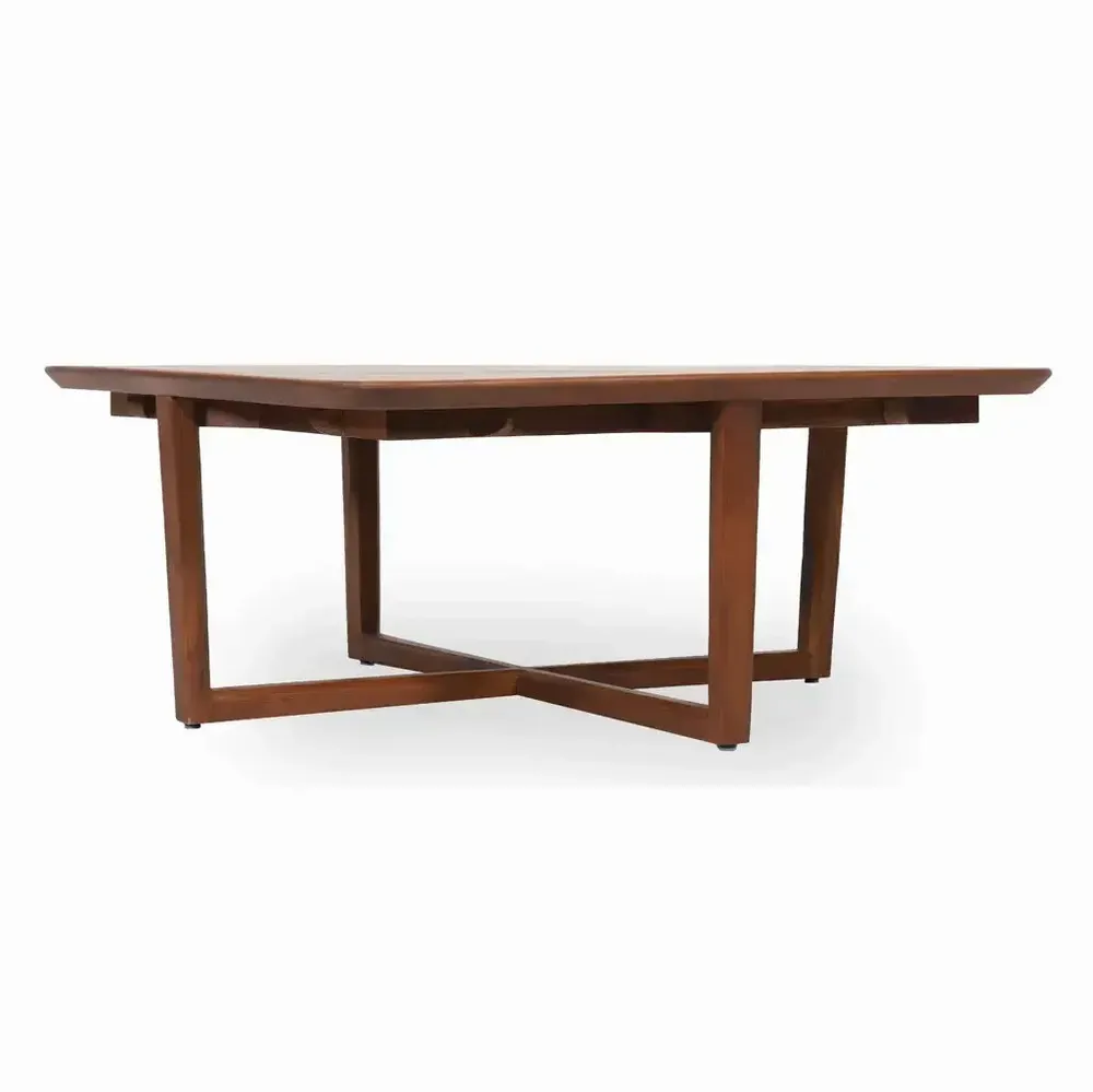 Other tables - Kiota - Teakwood Nested Center Table - ALANKARAM