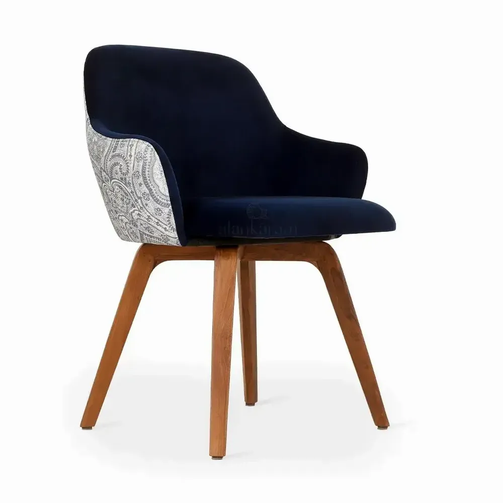 Chairs - Kisasa - Teakwood Dining Chair - ALANKARAM