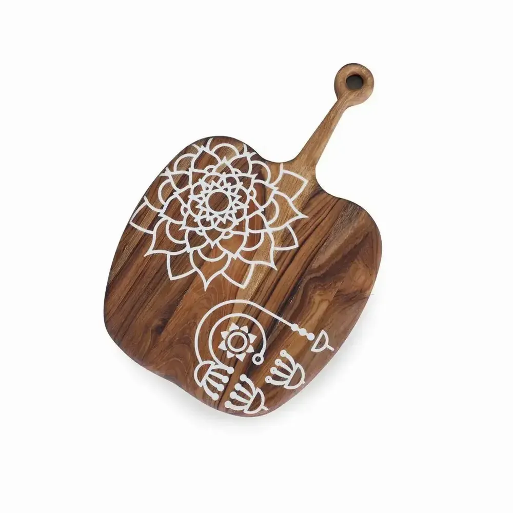 Decorative objects - Loparik - Teakwood Chopping - ALANKARAM