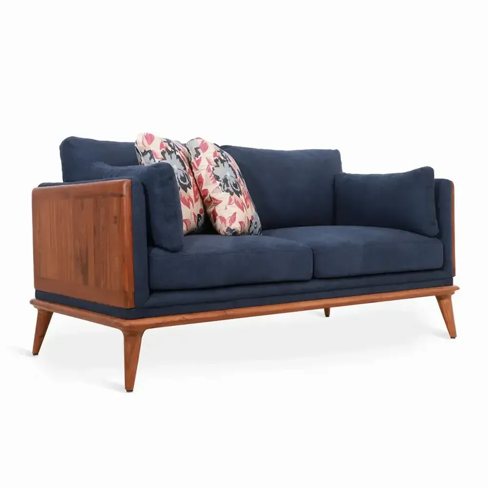 Canapés - Mysig - Canapé deux places en teck - ALANKARAM