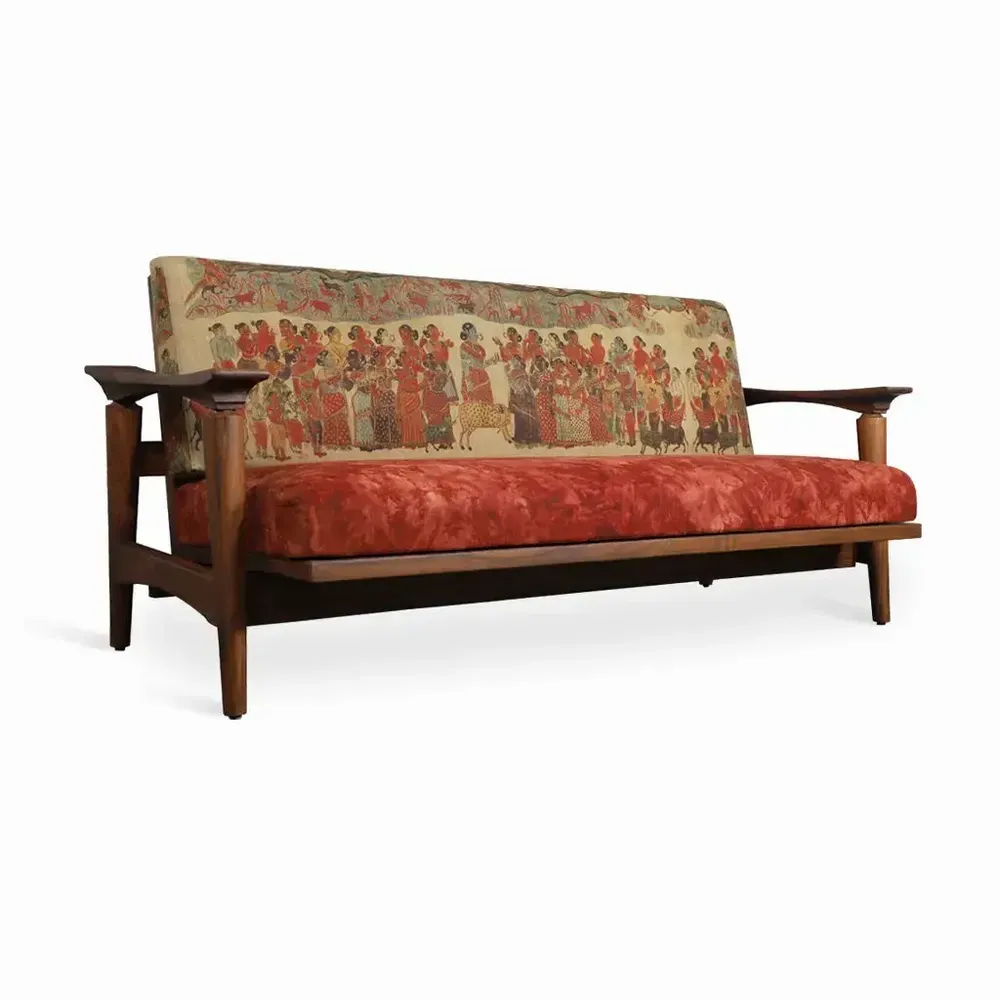 Canapés - Nisadya - Canapé trois places - ALANKARAM