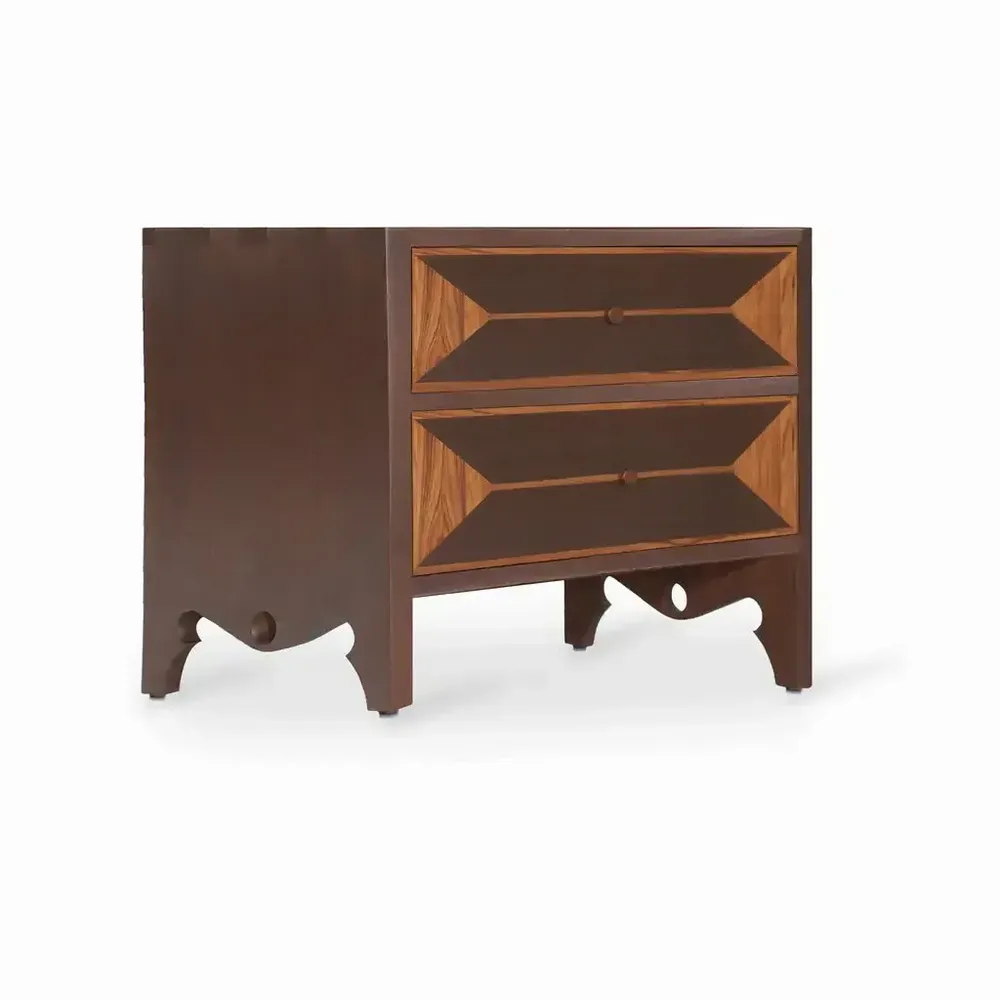 Night tables - Papaho - Teakwood Bedside Unit - ALANKARAM
